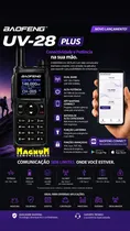 Radio Baofeng UV-28 Plus Tri/Band/GPS/Bluet 10WTS