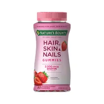 Gomas Vitamínicas Hair Skin Nails Strawberry 80 Unidades