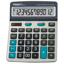 Calculadora Truly 896E - 12 Digitos Cinza