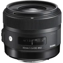 Lente Sigma 30MM F1.4 DC HSM para Canon