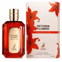 Perfume Maison Alhambra Victoria Flower Rosa Lilium Eau de Parfum Feminino 100ML