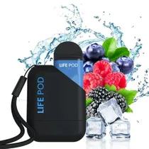 Life Pod 8K Eco Pro Kit Blue Razz Ice