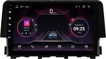 Multimídia Hetzer H-Pro 4G Android 14 Tela de 9" Honda Civic 2017/20