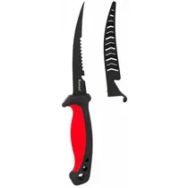 Sumax Cuchillo de Pesca SU-2405-R Acero Inox Rojo