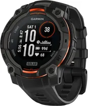 Relógio GPS Garmin Instinct 3 45MM Solar 010-02934-00 Preto