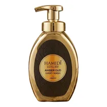 Tester Sabonete Liquido Hamidi Luxury Amber Oud 350ML