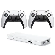 Blulory Consola Game Stick M15 Pro 64GB 2 Control White