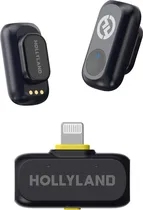 Microfono Hollyland A1 Mini Duo - Lightning (2TX + 1RX Lightning) (Sin Estuche) - Anatel