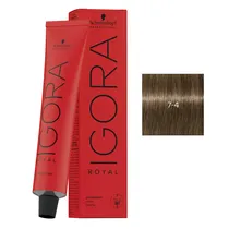 Schwarzkopf Tinte p/Pelo Igora Royal 60G 7-4