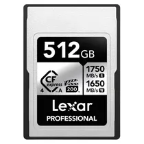 Cartão de Memória Lexar CF Express 512GB Tipo A 1750/1650 s