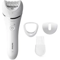 Depilador Portátil Philips Epilator BRE700 - Branco/Prata
