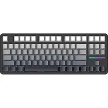 Teclado Gamer Attack Shark X87 80% Mecânico RGB Sem Fio - Moon Night (Inglês)
