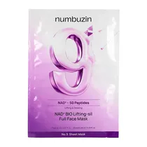 Máscara Facial Numbuzin No.9 Nad + Bio Lifting-Sil Full Face 1 Unidade 20ML