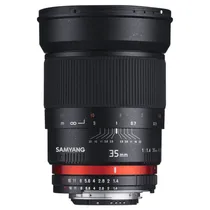 Lente Samyang Fuji MF DSLR 35MM F1.4 X-Mount FF