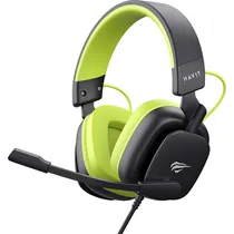 Fone de Ouvido Gamer Havit NV-H2048U-N/V USB - Preto/Verde