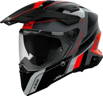 Capacete para Moto Airoh Commander 2 Skip - Tamanho 2XL - Orange Matt