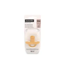 Suavinex Nuery Chupete Todo Silicona Anatomico 0/6M SX Pro Silicona 0-6M Mostaza