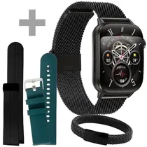 Relogio Smartwatch G-Tide S6 Pro com Bluetooth / 1.95" / IP68 - Preto + Perfume