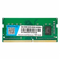 Memória para Notebook Macroway, DDR4 16GB (1X16GB), 2400MHZ, So-DIMM, Verde