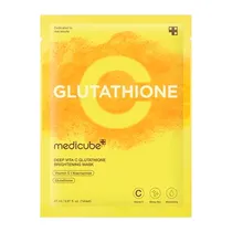 Máscara Facial Medicube Deep Vita C Glutathione Brightening Mask X1 Unidade