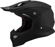 Casco KYT MX Skyhawk Plain Mips - Negro Mate / M