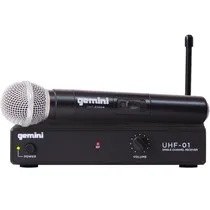 Microfone Gemini Uhf 01M (Mao Single) (67357)