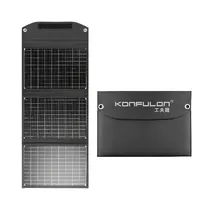 Panel Solar Konfulon SH03 30W Monocrys Silicon USB/USB-C/DC