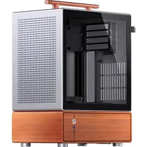 Gabinete Jonsbo T7 Micro-ATX Mid-Tower Silver