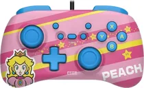 Controle Nintendo Switch HoriPad Mini Peach NSW-367U (com Fio)