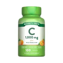 Vitamina Nature's Truth Vitamin C 1000MG 100 Tabletas