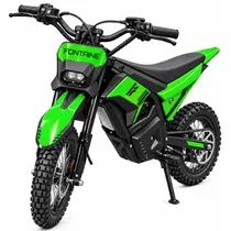 Moto Eletrica Fontaine Cross ZHC 1500W Lithium Black/Green PY