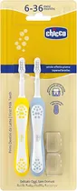 Chicco Escova Dental Mostarda/Cinza