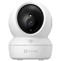 Câmera de Segurança IP Ezviz CS-H6C Indoor / Smart Home / Wi-Fi / 1080P / 360º / 4MM - Branco