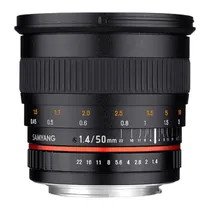 Lente Samyang Fuji MF DSLR 50MM F1.4 X-Mount FF