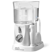 Irrigador Bucal Waterpik Nano Waterflosser WP-250EU / 3 Níveis de Pressão / 400ML / 100-240V ~ 50/ 60HZ - Branco