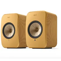 Caixa Kef LSX II Wireless Amber Haze Par
