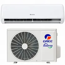 Ar-Condicionado Gree 12.000 Btu Split Hi-Wall Inverter Quente/Frio Wi-Fi R32 220V 60HZ (BR) s/Kit GWH12ATBXA-D6DNA1A Branco