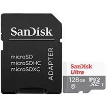Tarjeta de Memoria Micro SD Sandisk Ultra 128GB Clase 10