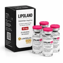 Tirzepatida Lipoland 15MG (4 Ampolas 0,5ML) (Atacado)