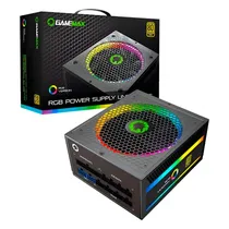 Fonte 1050W Gamemax RGB-1050 STD 80P Gold RGB Full Modular BLCK