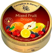 Bala de Frutas Cavendish & Harvey Mixed Fruit Drops - 200G