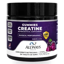 Sup Allways Creatina Gummies Uva 60GOMAS 5GR