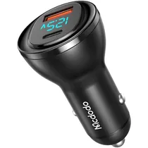 Mcdodo CC-5670 PD Car Charger 95W USB A/C Black