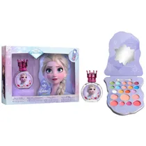 Kit Perfume Infantil Disney Frozen Edt 50ML + Shadow Palette + Blush + Lip Gloss - Feminino