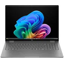 Notebook HP Omnibook X Flip Ai 16-CC0003DX AMD Ryzen Ai 5 430 Tela Touch 2K 16.0" / 16GB de Ram / 512GB SSD / WIN11 - Cinza (Inglês)