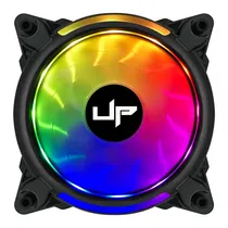 Cooler Fan de Gabinete Up Gamer Elite, Argb 5V, Argb 3-Pinos/PWM 4-Pinos, 120MM