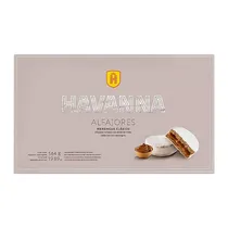 Alfajor Havanna Recheio Doce de Leite Cobertura Branco Caixa c/ 12X55G