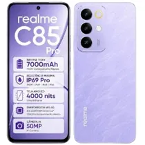 Celular Realme C85 Pro RMX5555 4G 8+256GB Parraot Purple