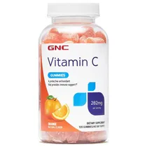 GNC Vitamina C 282MG 120 Gomas - Laranja