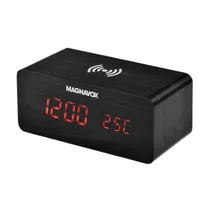 Despertador Carregador Sem Fio Magnavox MCR7320 Preto